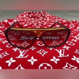 AUTHENTIC Louis Vuitton EVIDENCE Sunglasses Z0350E